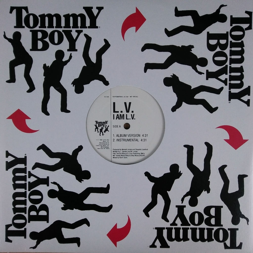 L.V. - I Am L.V. | 12" Single Vinyl Record | 1996